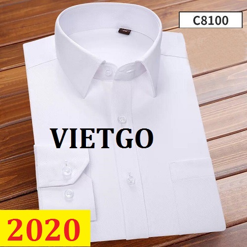 Cơ hội giao thương– Đơn hàng thường xuyên - Thương nhân đến từ Mỹ cần nhập khẩu áo sơ mi từ Việt Nam