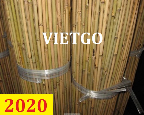 Cơ hội giao thương – Đơn hàng Cả Năm – Cơ hội xuất khẩu 2 container 40 ft Gậy tre sang Thổ Nhỹ Kỳ đầy tiềm năng