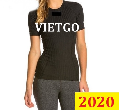 Cơ hội giao thương Đặc biệt – Đơn hàng thường xuyên - Cơ hội xuất khẩu áo body (base layer) nam, nữ đến thị trường Dubai (Khách hàng đến Hà Nội ngày 23/12/2019 và sẽ bắt đầu làm việc từ ngày 24/12/2019)