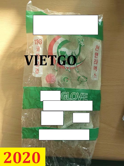 Cơ hội giao thương– Đơn hàng thường xuyên- Thương nhân đến từ Hàn Quốc cần nhập khẩu găng tay