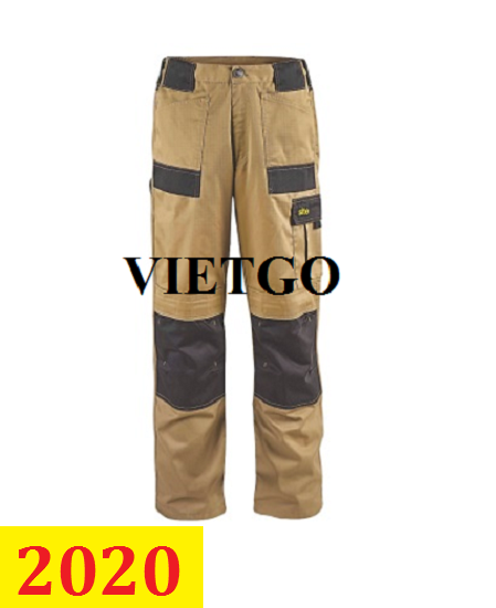 Cơ hội giao thương– Đơn hàng thường xuyên – Vị khách hàng đến từ Trung Quốc cần nhập khẩu quần bảo hộ
