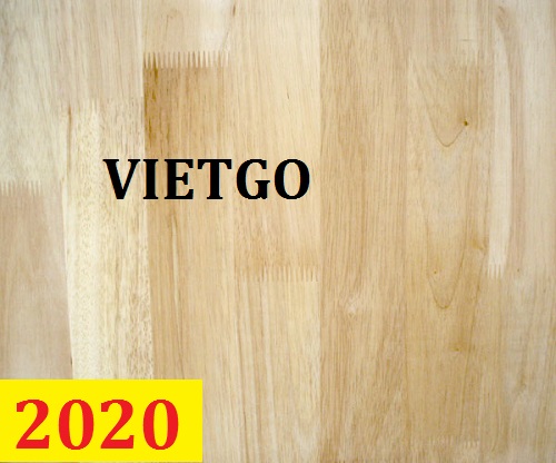 Cơ hội giao thương – Đơn hàng thường xuyên - Cơ hội xuất khẩu Gỗ cao su ghép thanh đến từ vị khách hàng người Trung Quốc
