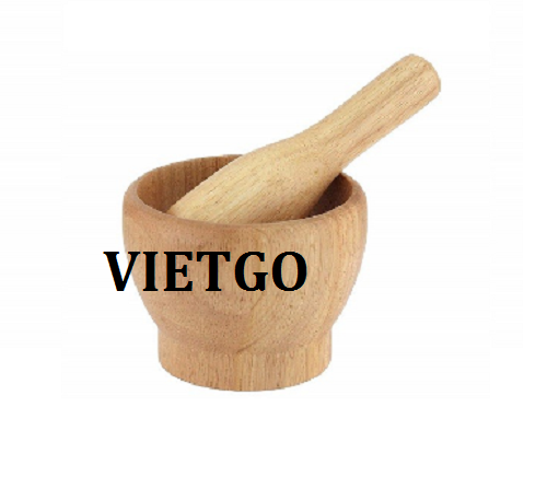 Cơ hội giao thương - Cơ hội xuất khẩu chày cối bằng gỗ sang Pháp
