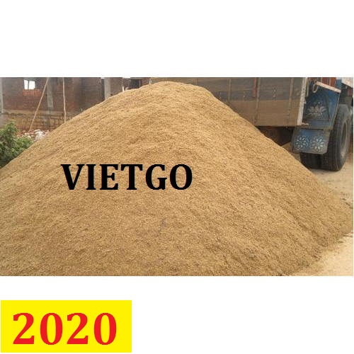 Cơ hội giao thương – Đơn hàng cả năm – Vị thương nhân Trung Quốc cần tìm nhà cung cấp Cát sông