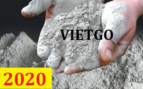 Cơ hội giao thương – Đơn Hàng Cả Năm – Cơ hội xuất khẩu Xi măng cho thương nhân người Pháp