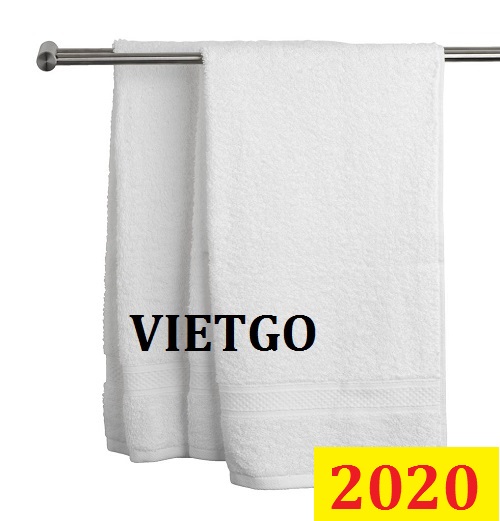 Cơ hội giao thương Đặc Biệt – Đơn hàng thường xuyên -  Cơ hội cung cấp khăn bông cho một doanh nghiệp tại Hàn Quốc