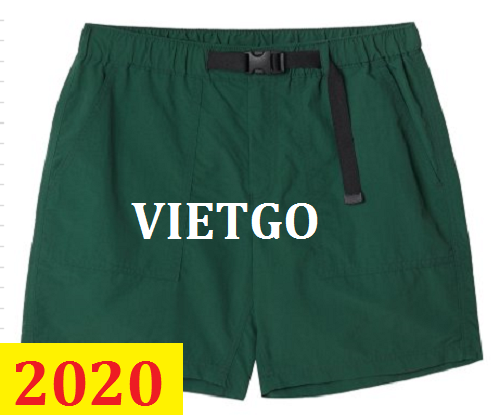 Cơ hội giao thương– Đơn hàng thường xuyên - Thương nhân đến từ Hàn Quốc cần nhập khẩu quần Short sắp có chuyến công tác đến Hà Nội
