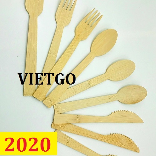 Cơ hội giao thương – Đơn hàng Cả Năm – Cơ hội xuất khẩu Bộ thìa dĩa bằng tre sang thị trường Mỹ đầy tiềm năng