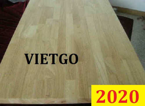 Cơ hội giao thương đặc biệt – Đơn hàng thường xuyên - Cơ hội xuất khẩu Gỗ ghép thanh cao su sang Ấn Độ