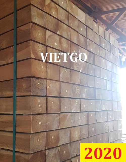 Cơ hội giao thương đặc biệt – Đơn hàng thường xuyên - Cơ hội xuất khẩu Gỗ teak xẻ hộp sang Ấn Độ