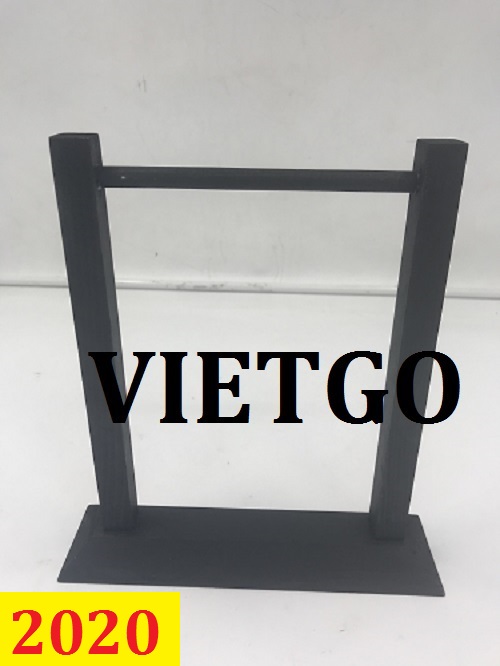 Cơ hội giao thương – Đơn hàng thường xuyên - Cơ hội xuất khẩu Kệ gỗ để menu bàn ăn đến từ vị khách hàng người Đài Loan