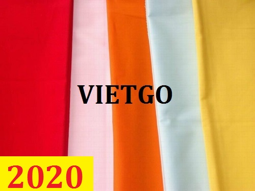 Cơ hội giao thương– Đơn hàng thường xuyên - Vị khách hàng đến từ Lebanon cần nhập khẩu vải dệt