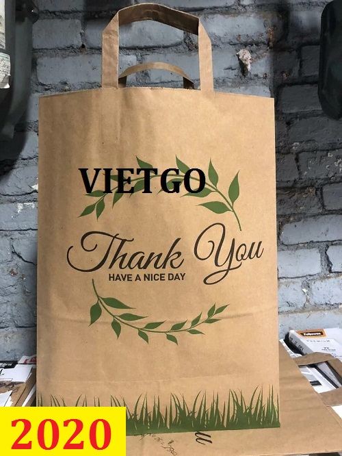 Cơ Hội Giao Thương – Đơn Hàng Thường Xuyên - Cơ Hội Xuất Khẩu Túi Giấy Kraft Sang Thị Trường Mỹ