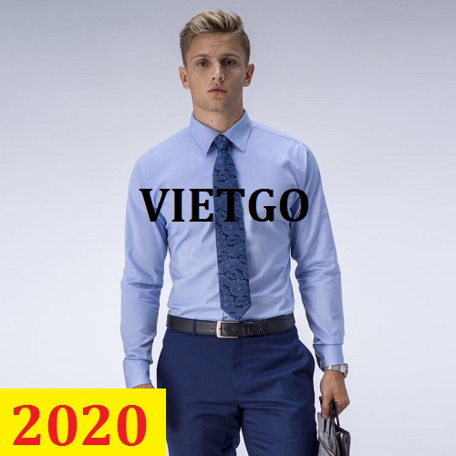 Cơ hội giao thương – Đơn hàng thường xuyên - Thương nhân đến từ New York cần nhập khẩu mặt hàng Áo Sơ mi từ Việt Nam