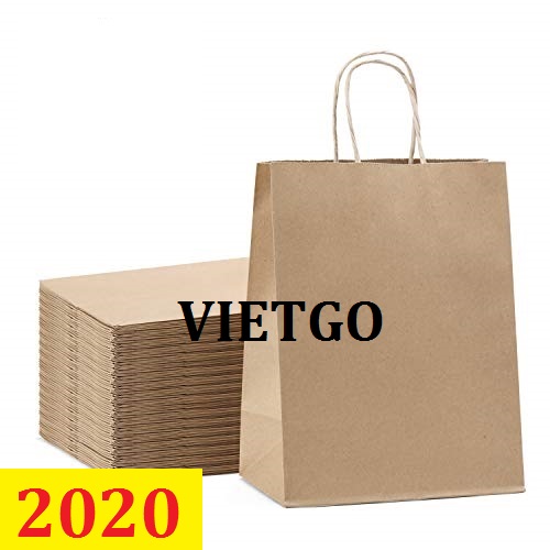 Cơ hội giao thương: Đơn hàng thường xuyên: Cơ hội xuất khẩu Túi giấy sang thị trường Ấn Độ