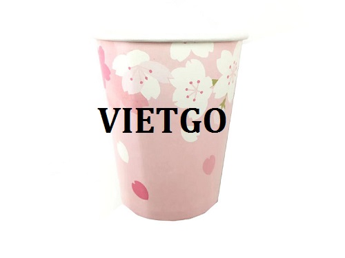 (Cập nhật vận đơn) Cơ Hội Giao Thương Đặc biệt - Cơ Hội Xuất Khẩu Cốc Giấy Sang Thị Trường Nhật Bản