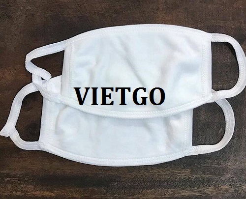 Cơ hội Giao thương Đặc Biệt – Thương nhân đến từ Italia cần nhập khẩu mặt hàng Khẩu trang kháng khuẩn từ Việt Nam