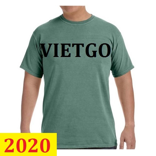 Cơ hội giao thương – Đơn hàng thường xuyên - Cơ hội cung cấp mặt hàng áo T- shirt thời trang cho một doanh nghiệp tại Mỹ - MS