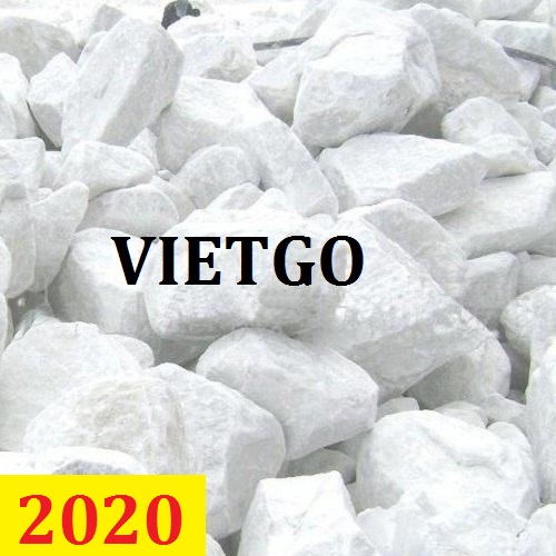 Cơ hội giao thương – Đơn hàng Cả Năm – Cơ hội xuất khẩu Đá vôi sang thị trường Quatar