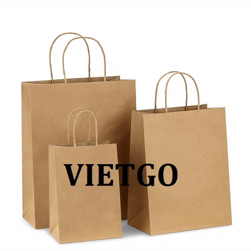 Cơ Hội Giao Thương - Cơ Hội Xuất Khẩu Túi Giấy Kraft Sang Thị Trường Pháp