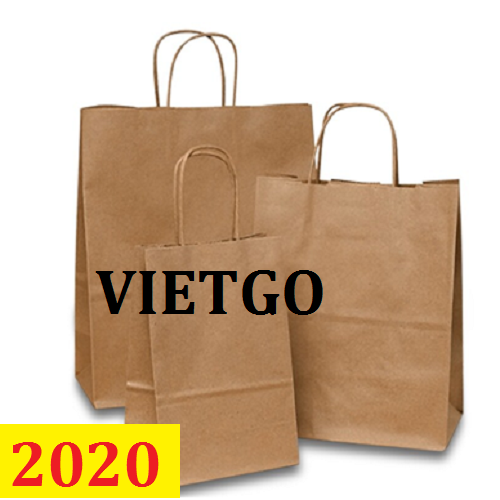 Cơ Hội Giao Thương - Đơn Hàng Thường Xuyên -  Cơ Hội Xuất Khẩu Túi Giấy Kraft Sang Thị Trường Mỹ
