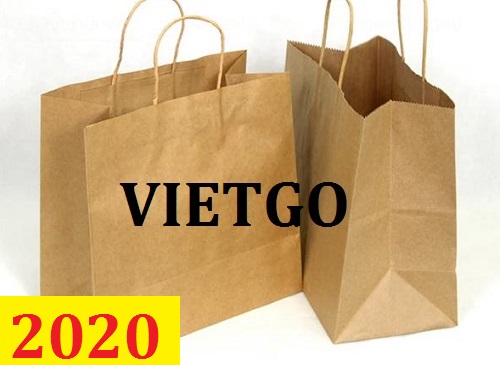 Cơ Hội Giao Thương - Đơn Hàng Thường Xuyên – Cơ Hội Xuất Khẩu TÚI GIẤY KRAFT Sang Thị Trường CAMPUCHIA