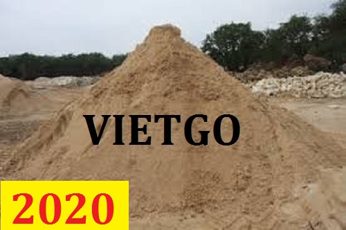 (GẤP) Cơ hội giao thương – Đơn hàng cả năm – Cơ hội xuất khẩu Cát Biển và Cát Sông sang thị trường Trung Quốc đầy tiềm năng