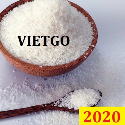 Cơ hội giao thương – Đơn hàng đặc biệt thường xuyên - Cơ hội xuất khẩu 4 cont 40ft Cơm dừa
