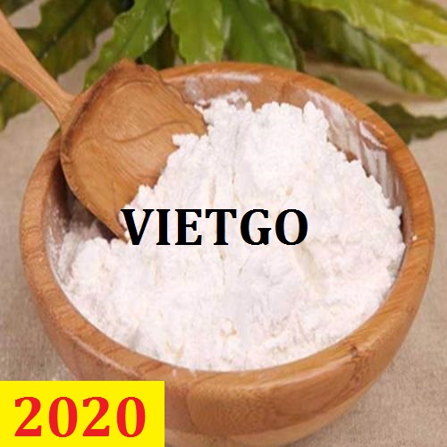 Cơ hội giao thương – Đơn hàng Cả Năm - Cơ hội xuất khẩu Tinh Bộ Sắn sang thị trường Congo