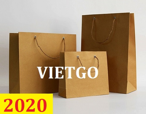 Cơ hội giao thương: Đơn hàng thường xuyên: Cơ hội xuất khẩu Túi giấy sang thị trường Morocco