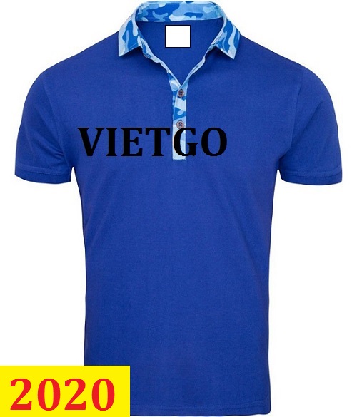 Cơ hội giao thương –Đơn hàng thường xuyên - Thương nhân đến từ Pháp cần nhập khẩu mặt hàng Polo shirt, T- shirt từ Việt Nam