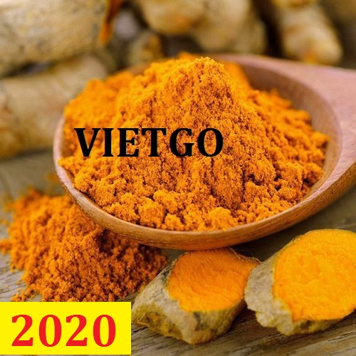 Cơ hội giao thương – Đơn hàng Cả Năm - Cơ hội xuất khẩu Bột Nghệ sang thị trường Nga