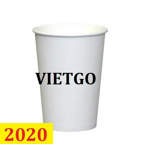 Cơ hội giao thương – Đơn hàng thường xuyên - Cần tìm nhà cung cấp Cốc giấy xuất khẩu sang thị trường Belarus