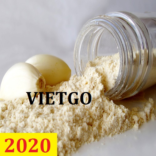 Cơ hội giao thương – Đơn hàng Cả Năm - Cơ hội xuất khẩu Bột Tỏi sang thị trường Nga