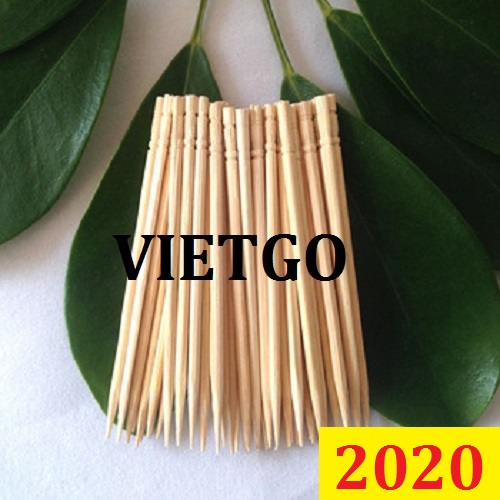 Cơ hội giao thương Đặc Biệt – Đơn hàng cả năm - Cơ hội xuất khẩu Tăm tre sang thị trường Ấn Độ vô cùng tiềm năng