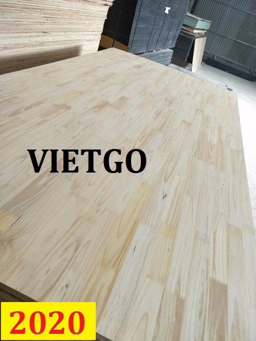 Cơ hội giao thương– Đơn hàng thường xuyên – Cơ hội xuất khẩu Gỗ ghép thanh đến từ vị khách hàng người Ấn Độ