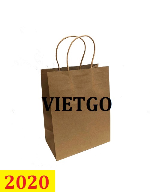 Cơ hội giao thương: Đơn hàng thường xuyên: Cơ hội xuất khẩu Túi giấy sang thị trường Brazil