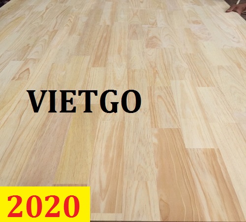 Cơ hội giao thương - Đơn hàng thường xuyên - Cơ hội xuất khẩu Gỗ thông ghép thanh sang Hàn Quốc