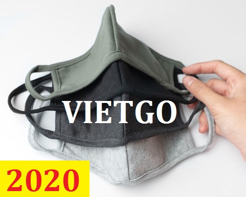 GẤP! Cơ hội giao thương – Đơn hàng Thường Xuyên - Cơ hội xuất khẩu sản phẩm khẩu trang vải kháng khuẩn sang thị trường Mỹ vô cùng tiềm năng