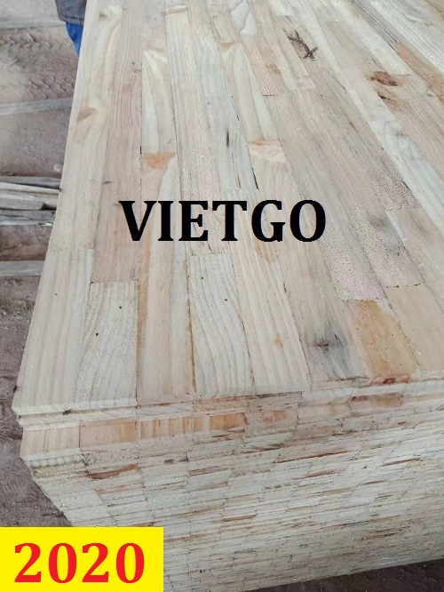 Cơ hội giao thương - Đơn hàng thường xuyên - Cơ hội xuất khẩu Gỗ ghép thanh làm lõi ván ô tim sang Ấn Độ
