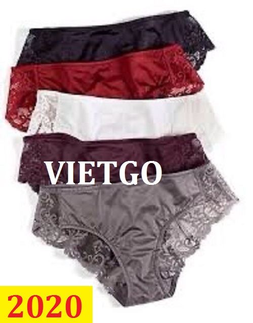 Cơ hội giao thương -  Đơn hàng thường xuyên - Cơ hội xuất khẩu đồ nội y nữ đến thị trường Mỹ