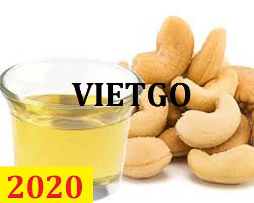 Cơ hội giao thương – Đơn hàng thường xuyên - Cơ hội xuất khẩu dầu hạt điều sang thị trường Nhật Bản.