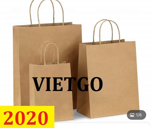 Cơ Hội Giao Thương - Đơn Hàng Thường Xuyên – Cơ Hội Xuất Khẩu TÚI GIẤY Sang Thị Trường Đan Mạch.