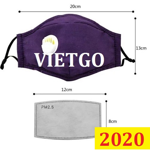 Cơ Hội Giao Thương Đặc Biệt – Đơn hàng thường xuyên - Cơ Hội Xuất Khẩu Khẩu Trang Vải Kháng Khuẩn Sang Thị Trường Anh.