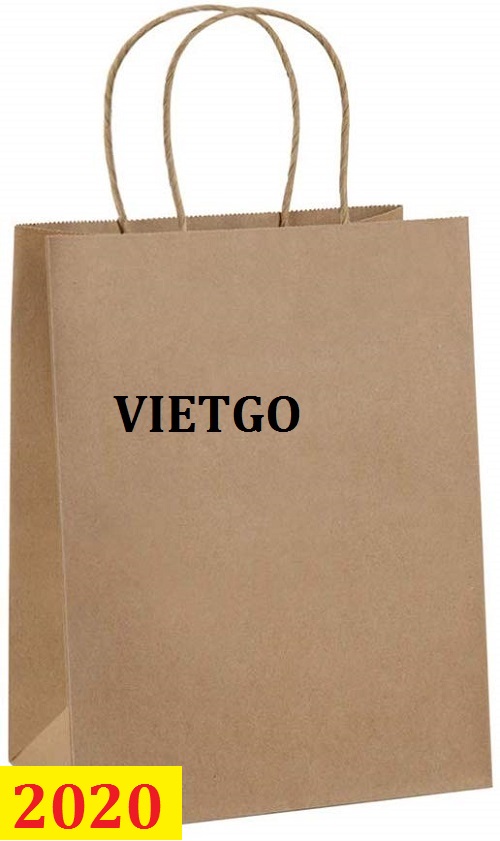 Cơ Hội Giao Thương - Đơn Hàng Thường Xuyên – Cơ Hội Xuất Khẩu TÚI GIẤY Sang Thị Trường Mỹ.