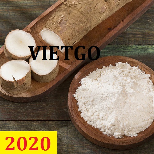 Cơ hội giao thương – Đơn hàng Cả Năm - Cơ hội xuất khẩu Tinh Bột Sắn sang thị trường Thổ Nhĩ Kỳ