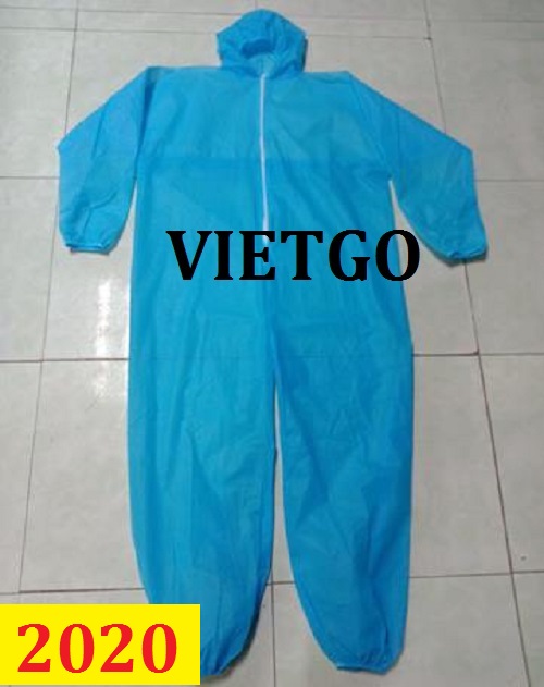 Cơ hội giao thương –  Đơn hàng thường xuyên - Cơ hội cung cấp sản phẩm Bảo hộ y tế cho một doanh nghiệp tại Hồng Kông