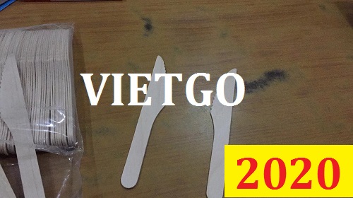 Cơ Hội Giao Thương Đặc Biệt - Đơn Hàng Thường Xuyên – Cơ Hội Xuất Khẩu Thìa, Nĩa, Dao, Tăm Gỗ Dùng Một Lần Sang Thị Trường Ấn Độ.