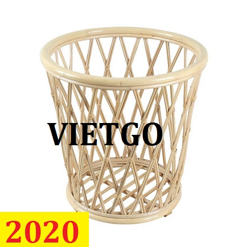 Cơ hội giao thương – Đơn hàng Cả Năm – Cơ hội xuất khẩu rổ tre sang thị trường Anh