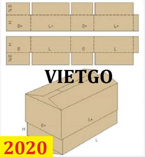 Cơ hội giao thương: Đơn hàng thường xuyên: Cơ hội xuất khẩu Thùng giấy sang thị trường Kenya